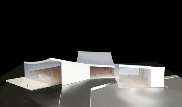 Club house and gallery by Schmidt Hammer Lassen Architects