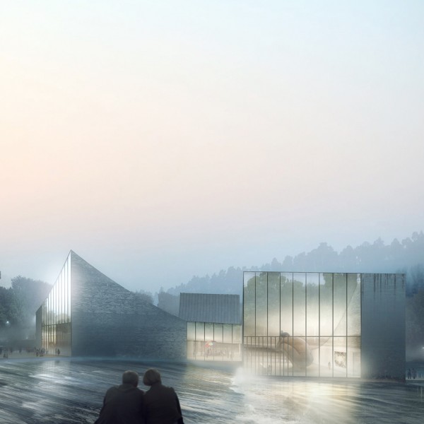 Club house and gallery by Schmidt Hammer Lassen Architects