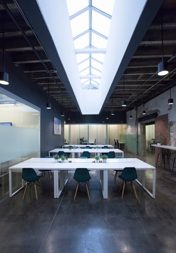 Coworking space by Leeser Architecture