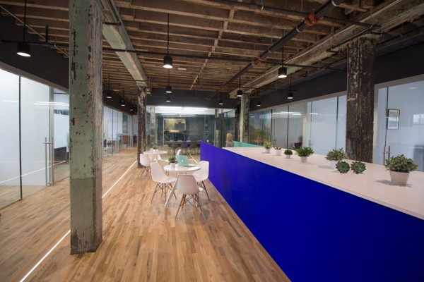 Coworking space by Leeser Architecture
