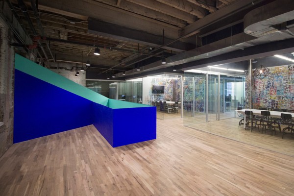 Coworking space by Leeser Architecture
