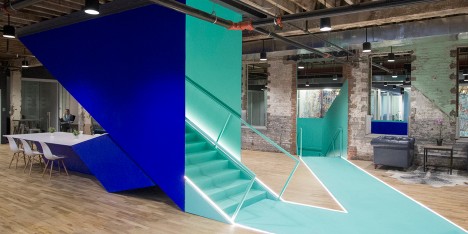 Coworking space by Leeser Architecture