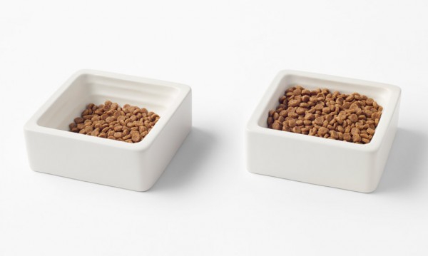 Cubic pet goods by Nendo