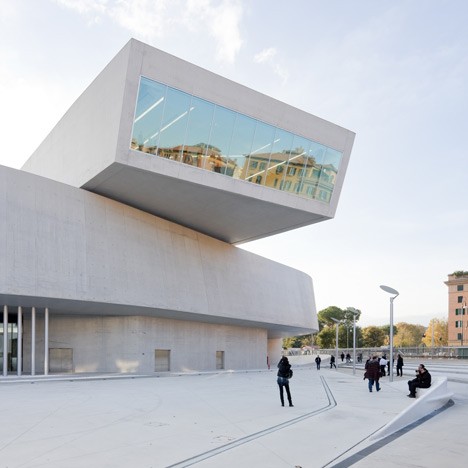 MAXXI museum by Zaha Hadid
