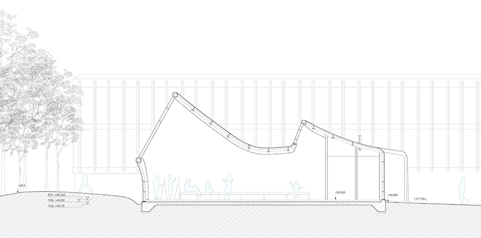 Drawing Studio by Peter Cook at Crab Studio for Arts University Bournemouth UK