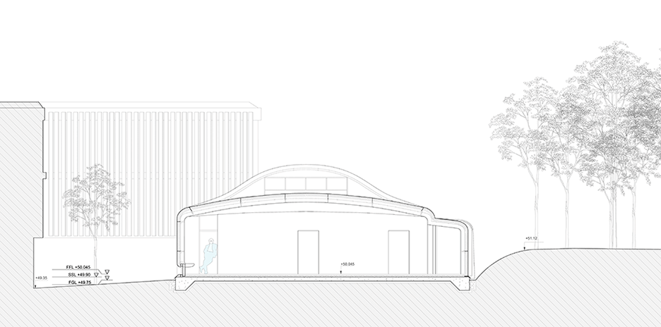 Drawing Studio by Peter Cook at Crab Studio for Arts University Bournemouth UK