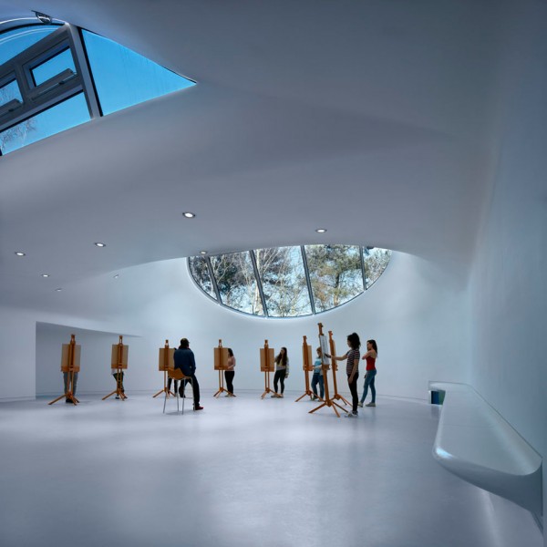 Drawing Studio by Peter Cook at Crab Studio for Arts University Bournemouth UK