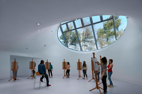 Drawing Studio by Peter Cook at Crab Studio for Arts University Bournemouth UK
