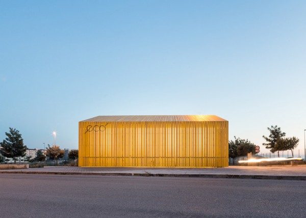 Eco Bar and Cafe by Giuseppe Gurrieri in Sicily, Italy. Photograph by Filippo Poli