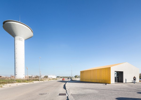 Eco Bar and Cafe by Giuseppe Gurrieri in Sicily, Italy. Photograph by Filippo Poli