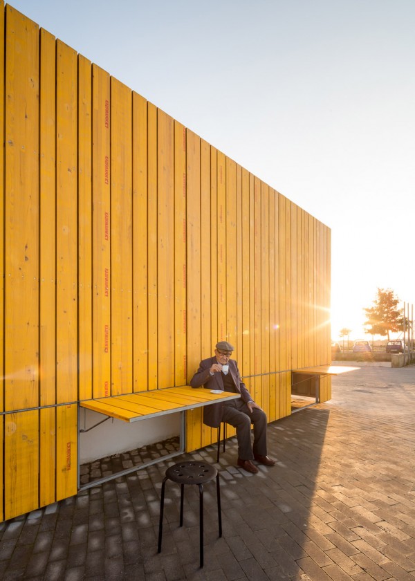 Eco Bar and Cafe by Giuseppe Gurrieri in Sicily, Italy. Photograph by Filippo Poli