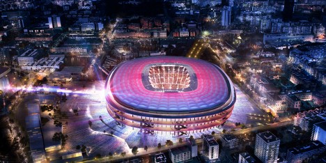Camp Nou by Nikken Sekkei