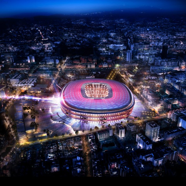 Camp Nou by Nikken Sekkei