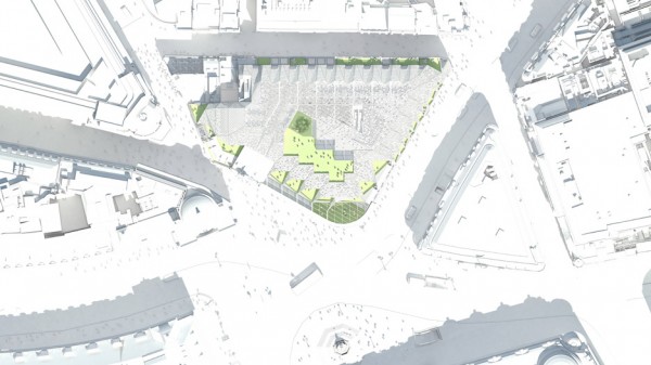 Piccadilly Circus redevelopment by Fletcher Priest