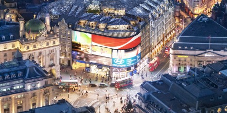 Piccadilly Circus redevelopment by Fletcher Priest