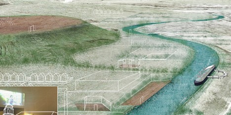 Floating arts centre for Idle women by Muf