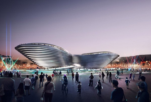 Foster+Partners' Mobility Pavilion from the Dubai Expo 2020