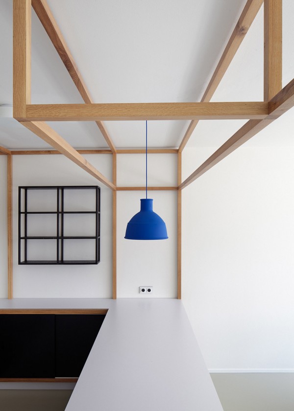 Interior of cyclist guest house in Prague. Designed by DDAANN in cooperation with Mjölk Photos Boys Play Nice
