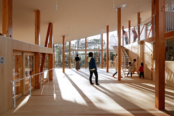Hakusui Nursery School by Yamazaki Kentaro Design Workshop