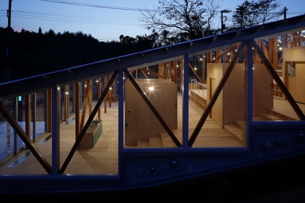 Hakusui Nursery School by Yamazaki Kentaro Design Workshop