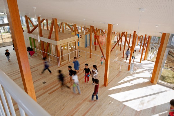 Hakusui Nursery School by Yamazaki Kentaro Design Workshop