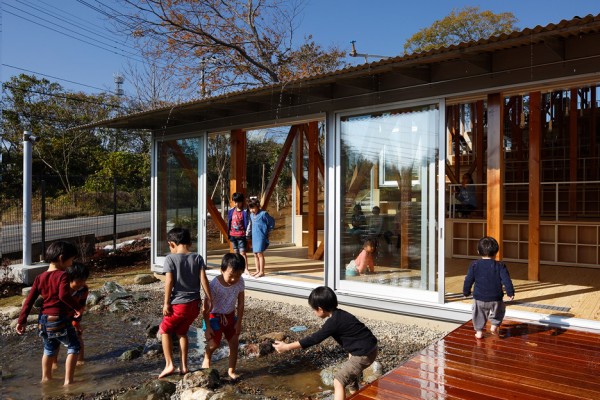 Hakusui Nursery School by Yamazaki Kentaro Design Workshop