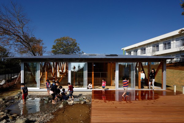 Hakusui Nursery School by Yamazaki Kentaro Design Workshop