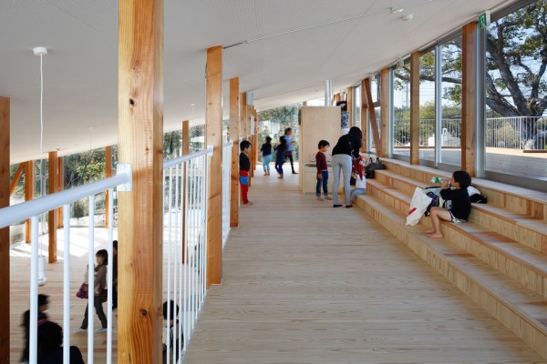 Hakusui Nursery School by Yamazaki Kentaro Design Workshop