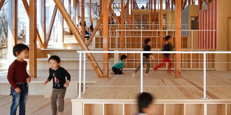 Hakusui Nursery School by Yamazaki Kentaro Design Workshop