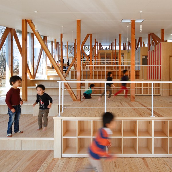 Hakusui Nursery School by Yamazaki Kentaro Design Workshop