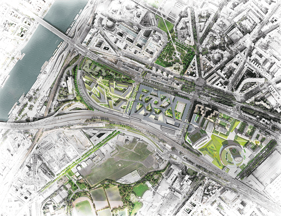 Hexagone Balard by Agence Nicolas Michelin & Associates
