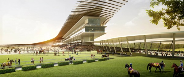 Horse Park in Yeongcheon by NOW Architects and Grimshaw