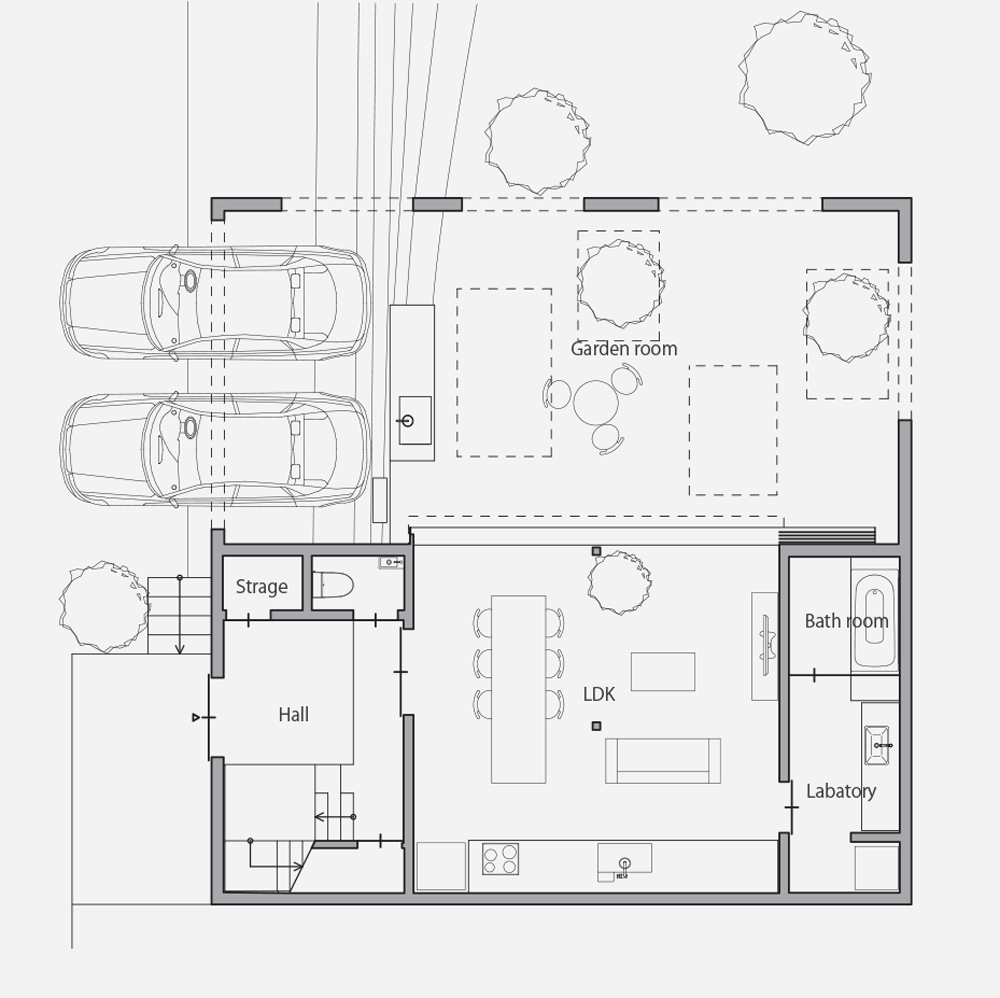 House in Anjo by Suppose Design Office