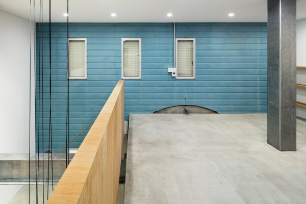 Japanese traditional Blacksmithing knife factory showroom by Yusuke Seki Design Studio