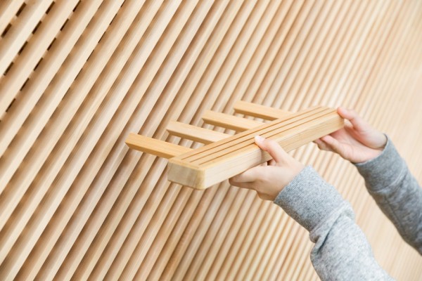 Japanese traditional Blacksmithing knife factory showroom by Yusuke Seki Design Studio