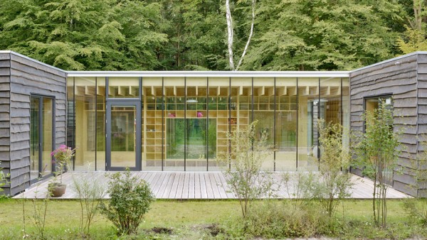 Kinderkrippe by Kraus Schonberg Architekten a timber Nursery School in Hamburg Germany