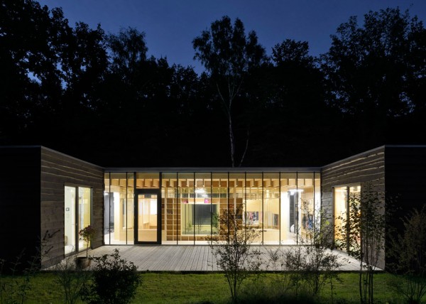 Kinderkrippe by Kraus Schonberg Architekten a timber Nursery School in Hamburg Germany