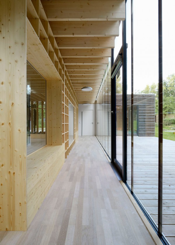 Kinderkrippe by Kraus Schonberg Architekten a timber Nursery School in Hamburg Germany