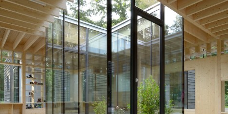Kinderkrippe by Kraus Schonberg Architekten a timber Nursery School in Hamburg Germany