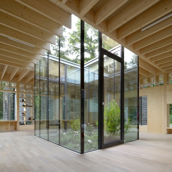 Kinderkrippe by Kraus Schonberg Architekten a timber Nursery School in Hamburg Germany