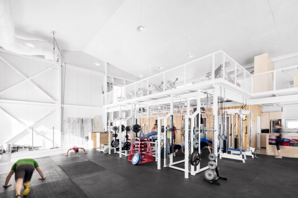 La taule sports and gymnastics centre by Architecture Microclimate, photography by Adrien Williams