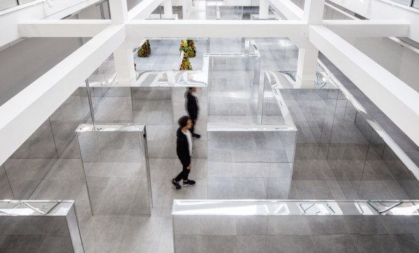 Labyrinthine Installation by John Miller