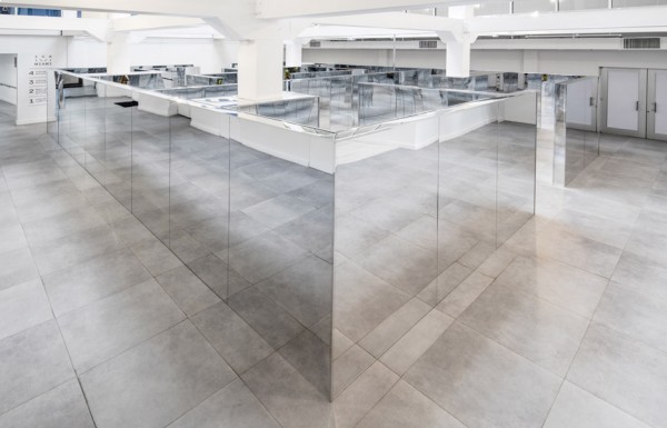 Labyrinthine Installation by John Miller