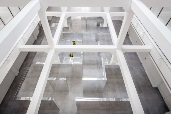 Labyrinthine Installation by John Miller
