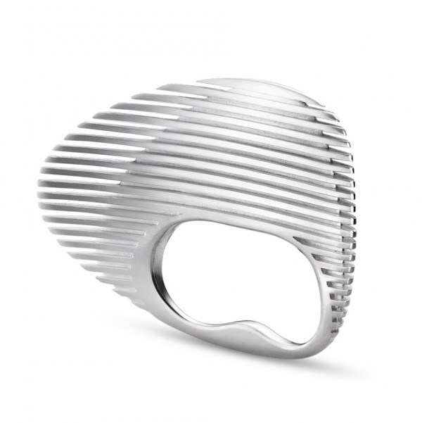 Lamellae Twisted Cuff by Zaha Hadid