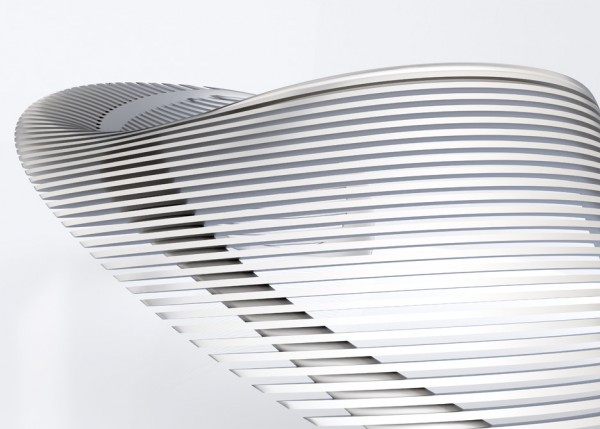 Lamellae Twisted Cuff by Zaha Hadid
