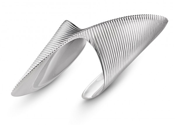 Lamellae Twisted Cuff by Zaha Hadid