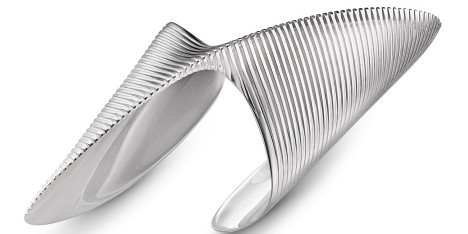 Lamellae Twisted Cuff by Zaha Hadid