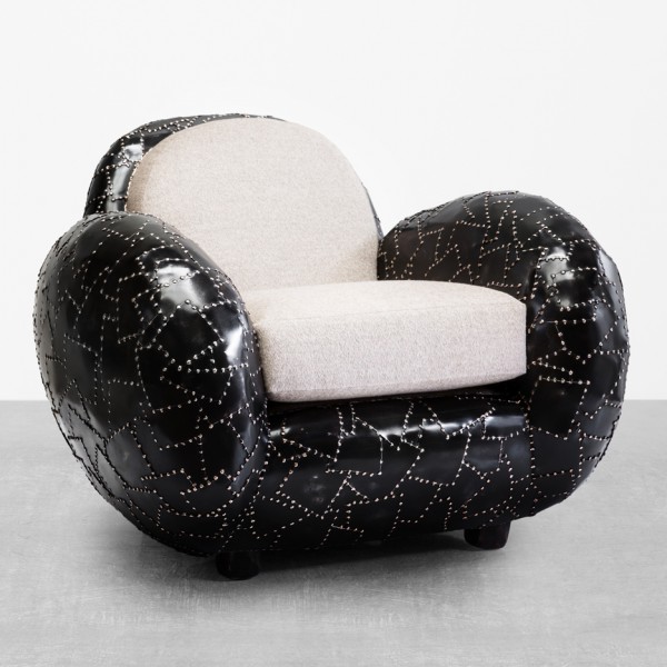 Maarten Baas exhibits Carapace collection at Carpenters Workshop Gallery