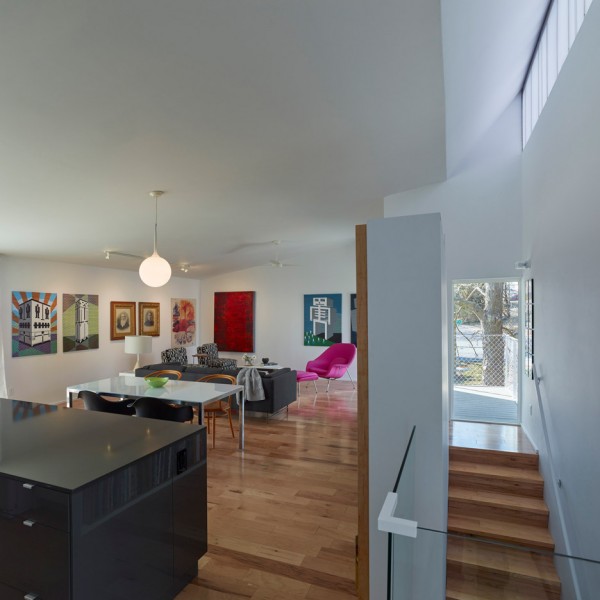 Mood ring house by Silo AR+D in Fayetteville, Arkansas